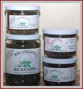Recettes d'escargots au naturel